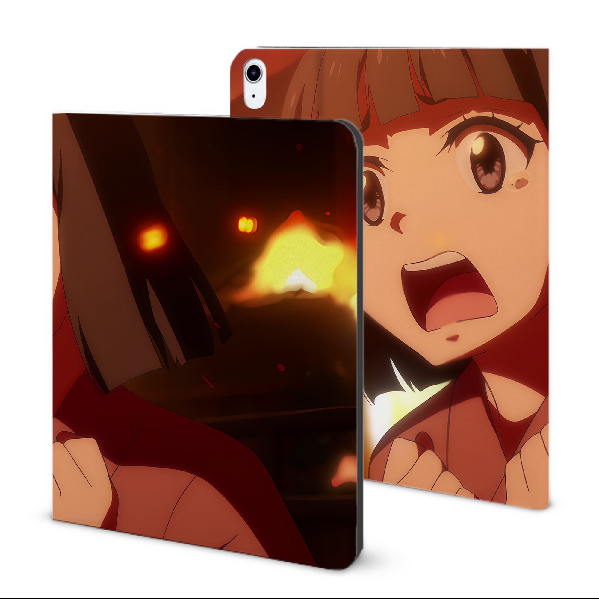 （画像用） 転スラ Regarding Reincarnated to Slime IPad ケース ブック型 PUレザー TPU 耐衝撃 軽量 薄型 ペン収納なし 全面保護 IPad 各モデル対応